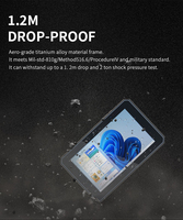 Tablet PC Industrial Resistente de 8 Pulgadas, 7000 mAh, IP67, N5100, Android Windows 10 12, Tablet PC Resistente 4G