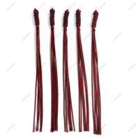 Bijoux en perles tissées Karukush faits à la main, de différents styles, accessoires de sac avec pompons faits à la main, pour boissons Karukush