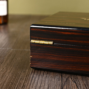 An Gong Niu Huang Wan Wooden <b>Box</b> 3g X6 Pills <b>Lockable</b> Herbal Medicine <b>Storage</b> Gift Craft Rectangle Walnut Wood - Product Image 2