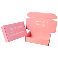 Boîtes d'expédition pliables en carton ondulé pour petites entreprises, fabriquées par une usine d'emballages en papier