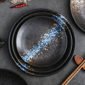 Wholesale Eco-Friendly Porcelain Ceramic Steak Plate Matte Crockery Stoneware Dinner Dish <b>Sets</b> <b>for</b> Restaurants Restaurant - Product Image 3