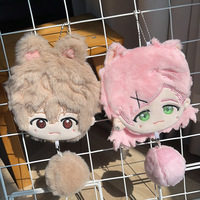 Porte-monnaie en peluche personnalisé en forme de carillon éolien, jouets en peluche de personnages d'anime, sac en peluche, pochette zippée, cadeau pour les fans d'anime, OEM personnalisé