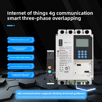 Boîtier moulé intelligent 4G Disjoncteur Courant résiduel Réinitialisation automatique Perte de phase Sur/Sous tension Téléphone mobile à distance