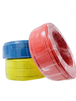 Cable de Cobre BV de 1/1.5/2.5/4/6/10 mm², 450/750 V, Aislado con PVC, para Cableado Eléctrico en la Construcción de Viviendas, Gran Venta