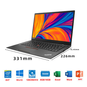 Máy tính xách tay <span class=keywords><strong>Lenovo</strong></span> ThinkPad X1 Carbon (2017) đã qua sử dụng, Intel <span class=keywords><strong>Core</strong></span> I5/i7 thế hệ 5, RAM 8GB và ổ cứng 256GB, màn hình Full HD 14 inch - Product Image 2