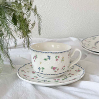 Service de table de mariage 2 pièces en porcelaine fine de haute qualité, motif végétal personnalisé en relief, écologique et anti-fuite