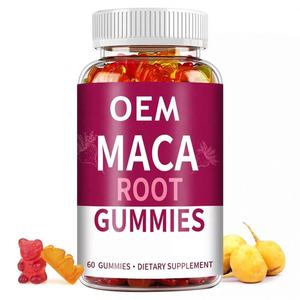 Suplemento de hierbas orgánicas naturales OEM, gomitas de mejora para hombres de 38cm, gomitas de aumento para hombres, gomitas de raíz de Maca negra - Product Image 1