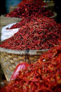 Piments rouges séchés, épices naturelles pour la cuisine, séchage, broyage, stockage à sec, durée de conservation 12 mois - Product Image 3