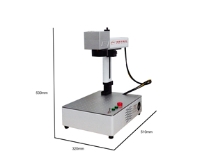 Machine de marquage laser à fibre intelligente 20W/30W pour bijoux personnalisés, gravure de bagues, mini imprimante laser à fibre grise pour métal, marquage intelligent à fibre noire - Product Image 6