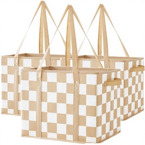 Sac isotherme Ruthbag moyen à poignées pour 2 bouteilles de vin ou de bière, en non-tissé, pour pique-nique, festival, concert, motif lettres, modèle ZHEJIANG RTC076 - Product Image 3