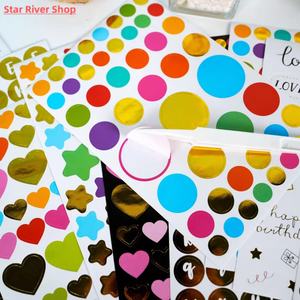 Customized Eco-friendly PVC Holographic Hologram Cartoon Gloss <b>Varnished</b> Round Reusable <b>Waterproof</b> Gravure Printed Decoration - Product Image 2