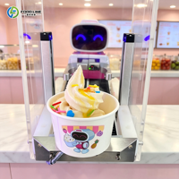 Distributeur automatique de crème glacée lyophilisée pour les entreprises