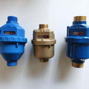 パルス出力付き1/2インチプラスチックナイロンボリュームロータリーピストン水道メーター工場供給 - Product Image 4