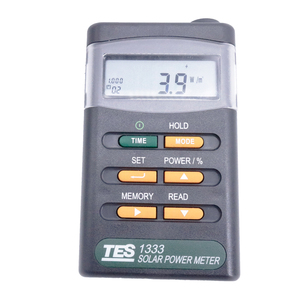 Testeur de puissance solaire TES-1333, détecteur de rayonnement numérique, plage de test 400-1100nm 2000W/m2 - Product Image 2