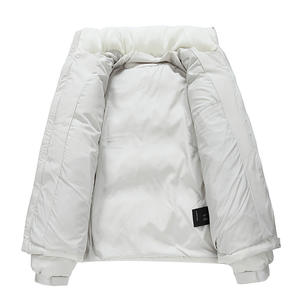 CLARKE QUEEN personnalisé hommes hiver 85% <span class=keywords><strong>blanc</strong></span> canard doudoune avec fermeture à glissière respirant Parka chaud doudoune - Product Image 5
