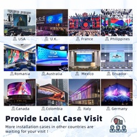 Panel LED para Interiores/Exteriores P1.9 P2.6 P2.9 P3.91, Pantallas de Video IP65 para Eventos, DJ, Iglesias, Conciertos, Centros Comerciales, Alquiler