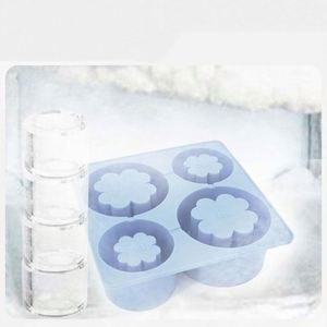 Eco-Friendly Inspired BPA-Free <b>Silicone</b> Ice Cube Tray Customizable Logo Easy Release with Lid - Product Image 3