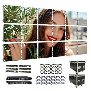 Lớn linh hoạt <span class=keywords><strong>3D</strong></span> thể tích p2.5 trong nhà Màn hình hiển thị <span class=keywords><strong>LED</strong></span> lập trình linh hoạt cong <span class=keywords><strong>LED</strong></span> Video Panel Tường Ngoài Trời giá - Product Image 1