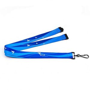 Cordons de cou en polyester avec logo personnalisé, boucles de sécurité de qualité, produit promotionnel avec caractéristiques de sécurité, cadeaux pour événements - Product Image 4
