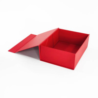 Emballage en papier cadeau pliant personnalisé imprimé Boîte d'emballage de paquets de cheveux magnétiques pliables de luxe Emballage de boîte de perruque