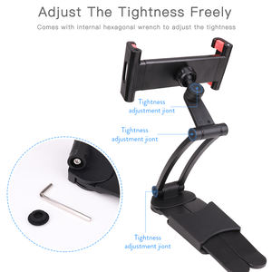 Support universel réglable <span class=keywords><strong>pour</strong></span> tablette de téléphone portable en alliage d'aluminium Support de montage mural de bureau pratique Compatible <span class=keywords><strong>iPad</strong></span> Autre - Product Image 2