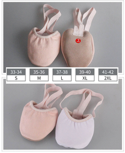 Zapatillas de Ballet Lírico con Media Suela de Lona para Piruetas y Gimnasia <span class=keywords><strong>Rítmica</strong></span> - Product Image 3