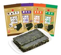 Snacks de Nori Océanique Newchance de Haute Qualité, Sains, 6 Saveurs, Sandwich au Sésame, Algues Grillées Croustillantes, Snacks de Fruits de Mer en Conserve pour