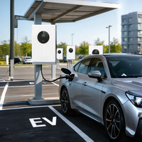 Stasiun Pengisian Daya Cepat EV Yixindian CE 7kW 11kW 14kW Smart DC CCS2 220V Fase Tunggal OCPP1.6 Terpasang di Dinding Plug & Charge