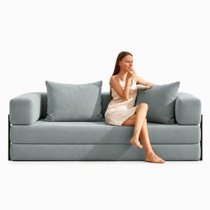<span class=keywords><strong>Divano</strong></span> <span class=keywords><strong>Letto</strong></span> Comprimibile Multifunzione a Compressione Sottovuoto per Soggiorno, Set da 3 Pezzi - Product Image 2