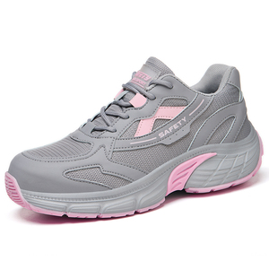 Calzado <span class=keywords><strong>de</strong></span> Seguridad con Puntera <span class=keywords><strong>de</strong></span> Acero para Protección Laboral, Talla Pequeña para <span class=keywords><strong>Mujer</strong></span>, Estilo Anti-aplastamiento y Anti-pinchazos, Ligero - Product Image 6