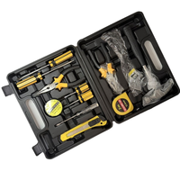 Kit d'outils combinés de qualité industrielle pour la maison, boîte rigide, kit de réparation d'urgence automobile, certifié CE, pièces de rechange portables