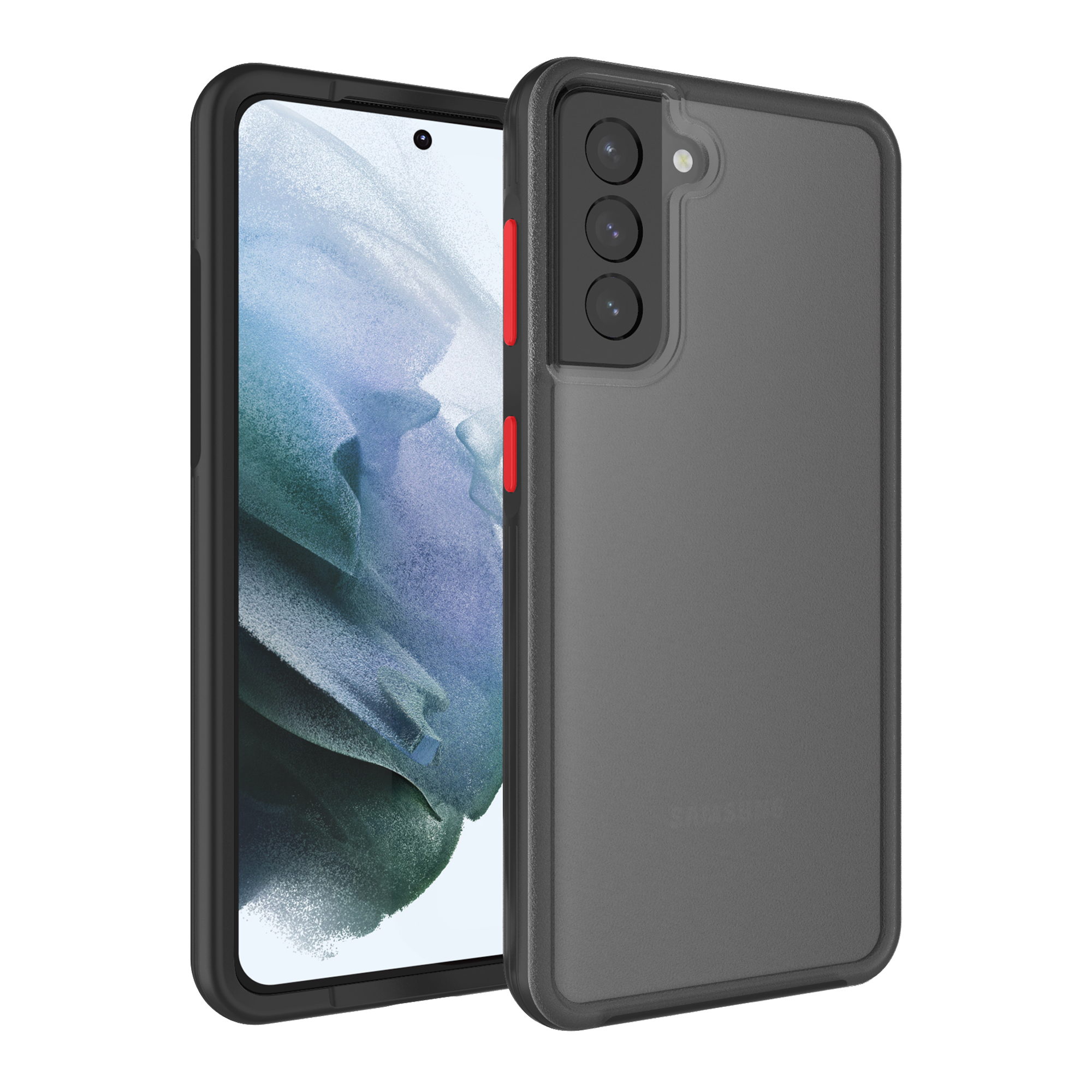 Nero Rosso-Trasparente