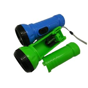 Lampe torche LED YW-02 1D 3AA à piles sèches, petite, verte, en plastique ABS, lampe torche UV étanche, lampe torche tactique de camping, lumière LED brillante - Product Image 1