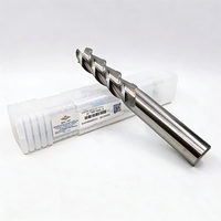 ZCC.CT AL-3EL-D20.0&3F-20MM*20*75*150 Fresa de extremo plano de 3 filos con vástago recto de carburo sólido extendido para mecanizado de aluminio