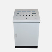 Consoles d'opération PLC en acier laminé à froid haut de gamme, revêtement en poudre IP66, armoires électriques, boîtiers d'instruments électroniques tactiles