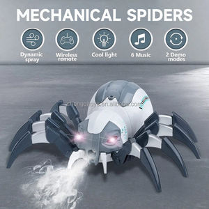 LK Toys RC Araignée Télécommandée pour Enfants, Mouvements Réalistes, Yeux LED Lumineux avec Fonction de Pulvérisation - Product Image 3