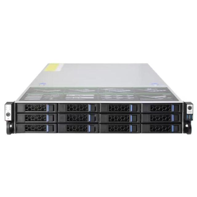 2U Intel Xeon Rack-Mount Storage Server 12-bay Hot-swap Redundant Power Supply
