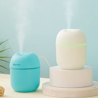 Diffuseur d'huiles essentielles USB, petit humidificateur d'air portable pour la maison ou la voiture