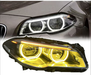 Faro Delantero LED para <span class=keywords><strong>BMW</strong></span> F10 Serie 5 2011-<span class=keywords><strong>2017</strong></span>, Lente de Proyector, 12V DRL 8000K, Nuevo para <span class=keywords><strong>520i</strong></span> 530i 535i 525i - Product Image 6