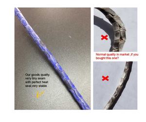 BMZ <span class=keywords><strong>2022</strong></span> mano de obra 4mm 5mm 6mm pulsera de cuero genuino Stingray brazalete de lujo pulsera llamativa - Product Image 2