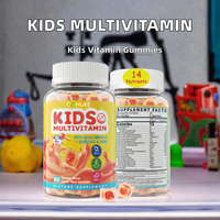 Vente en gros de multivitamines pour enfants en marque privée, multivitamines végétaliennes pour adolescents, complément essentiel pour bébés, gommes multivitaminées pour enfants