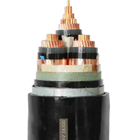 50mm 70mm 120mm 185mm 240mm Gepanzertes Niederspannungs-Stromkabel PVC-Isolierung Kupferleiter Bauanwendung YJV/YJV32