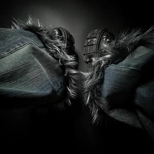 Jeans OEM para Hombre, Pantalones Vaqueros Personalizados Estilo Y2K, Lavado Ecológico, Jeans Vintage, Estilo Hip Hop, Casuales, Holgados con Peluche - Product Image 3