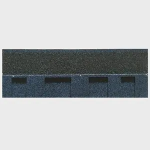 Doppelschicht-Schindel blaue Farbe Asphalt Asphalt-Dachschindeln für Villa Haus Dachmaterialien