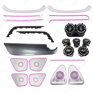 Kit di Accessori <span class=keywords><strong>per</strong></span> Illuminazione Interna <span class=keywords><strong>Auto</strong></span> a <span class=keywords><strong>LED</strong></span> Dinamica e Colorata <span class=keywords><strong>per</strong></span> Mercedes Benz GLA W247 2020-2024 - Product Image 1