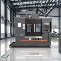 Centre d'usinage vertical CNC VMC855 à 3 axes avec broche BT40 et commande GSK pour usinage intensif, robustesse absolue