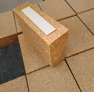 Mattone spinello di allumina di Magnesia resistente 1700 ad alta densità °C per forno rotante in cemento servizio di trattamento termico basso incluso - Product Image 6