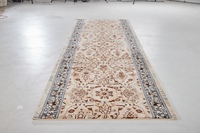 Tapis de couloir sur mesure, tapis persan vintage, tapis en polypropylène haute densité doux pour escalier et allée d'hôtel