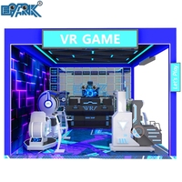 High Return VR Business VR Game Machine Equipo de patio interior Realidad virtual 9D VR Theme Park