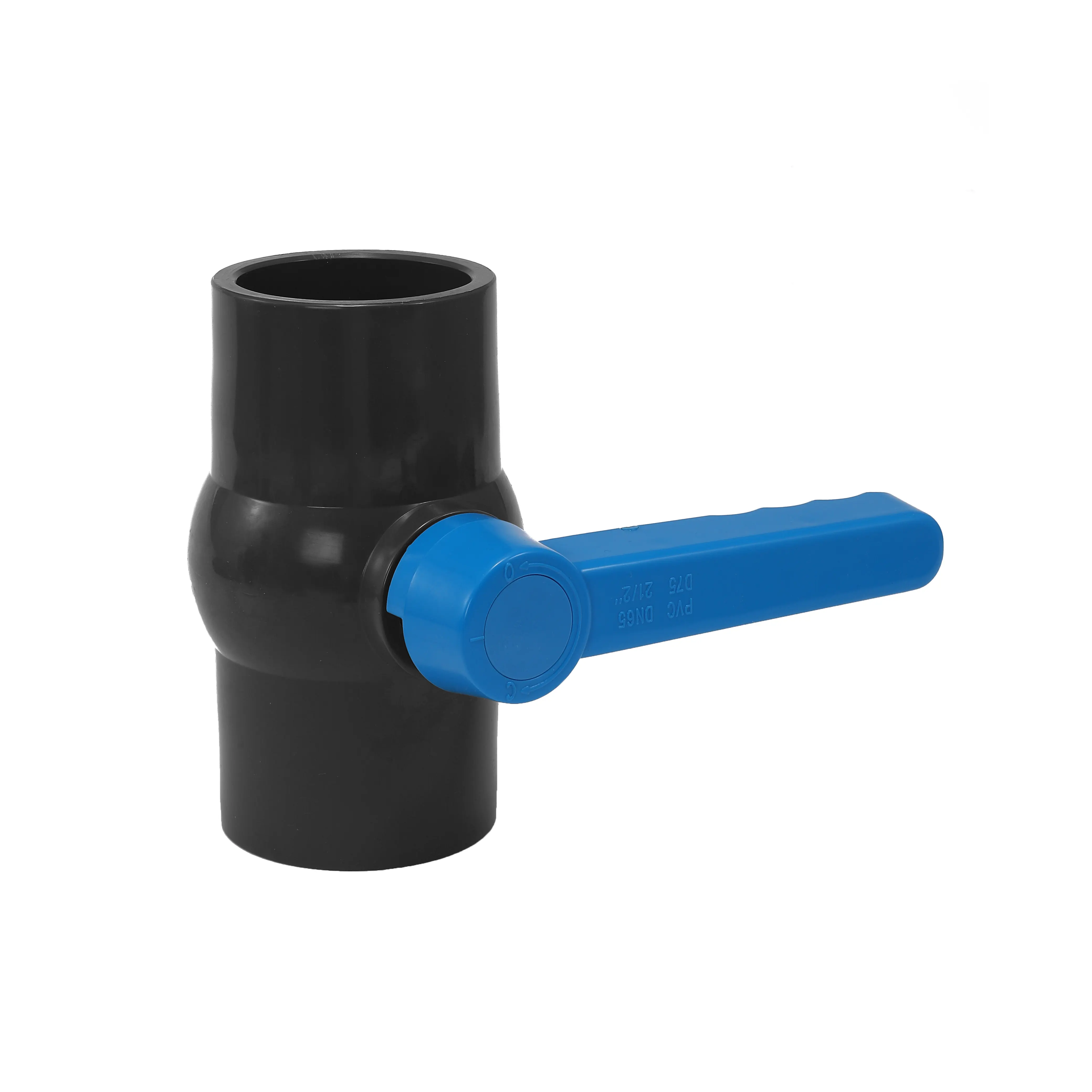 Высококачественный пластиковый ПВХ фитинг трубы всех размеров большой размер различных стандартных ПВХ компактный шаровой клапан из ПВХ